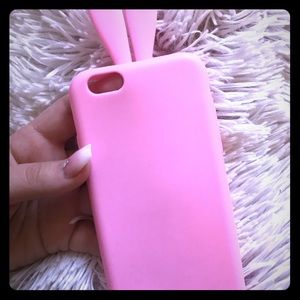 iPhone 6 pink bunny case